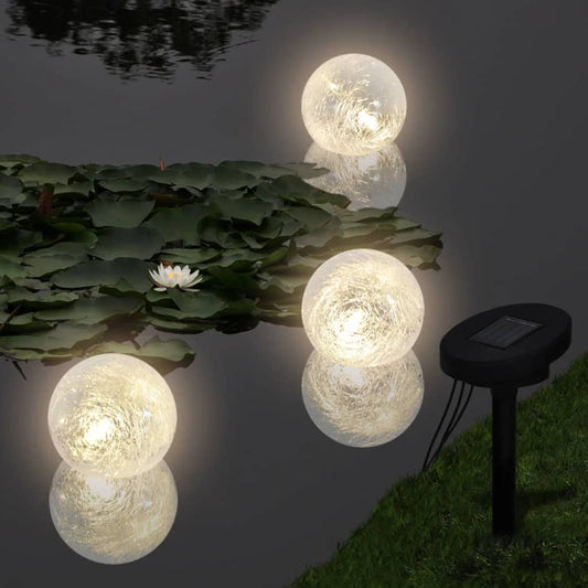 277120 vidaXL Floating Lamps 6 pcs LED for Pond and Pool (2x40869)