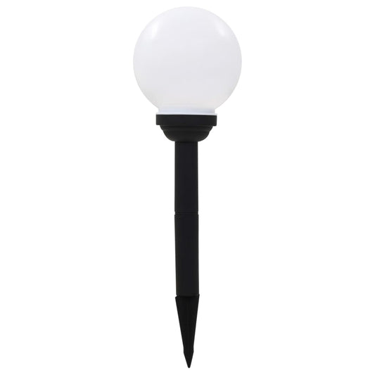 vidaXL Outdoor Solar Lamps 8 pcs LED Spherical 15 cm RGB