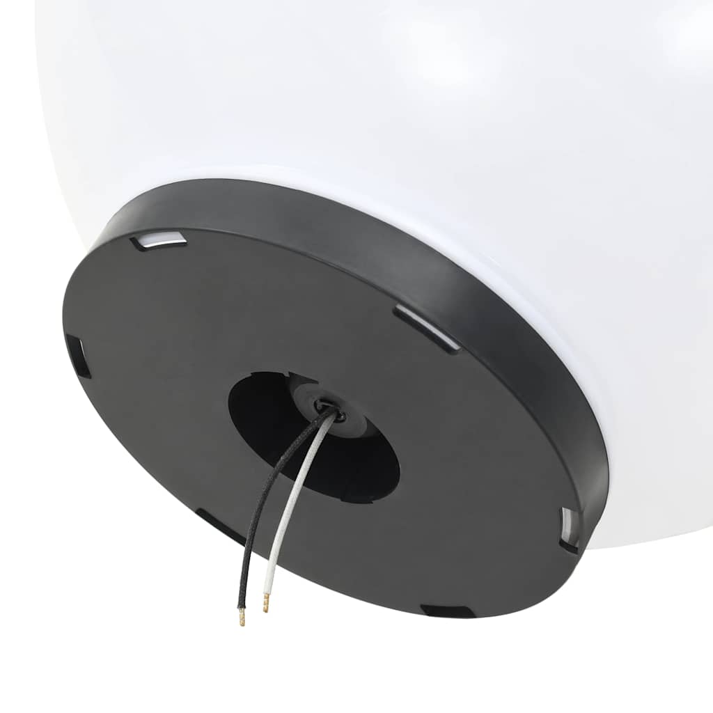 vidaXL LED Bowl Lamps 4 pcs Spherical 40 cm PMMA