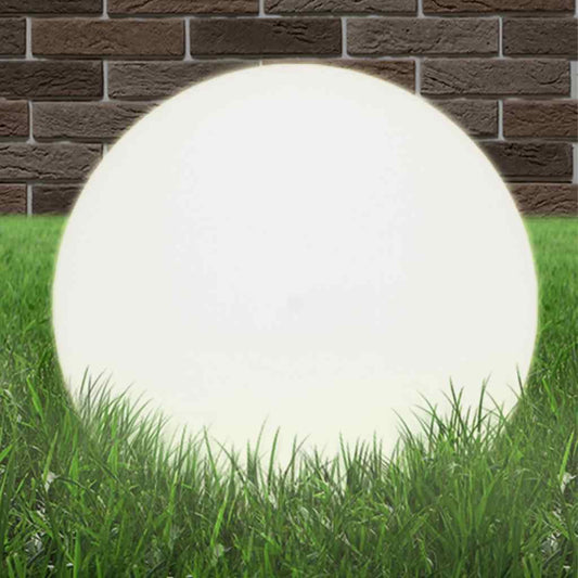 vidaXL LED Bowl Lamps 2 pcs Spherical 50 cm PMMA