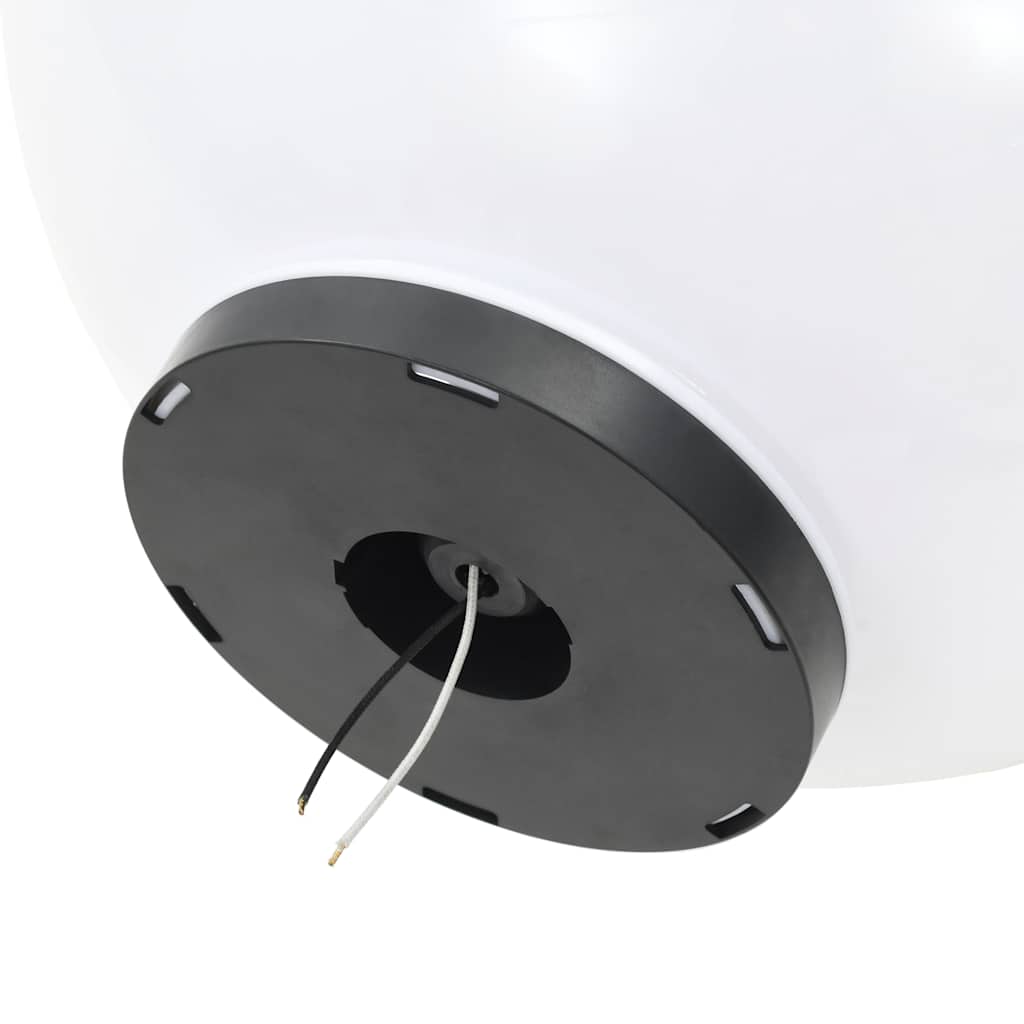 vidaXL LED Bowl Lamps 2 pcs Spherical 50 cm PMMA