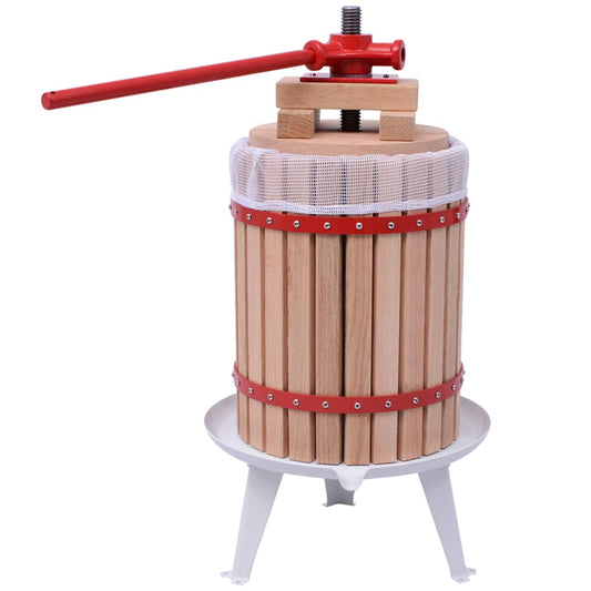 vidaXL 2 Piece Fruit & Wine Press and Crusher Set