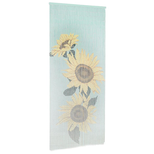 vidaXL Insect Door Curtain Bamboo 90x200 cm