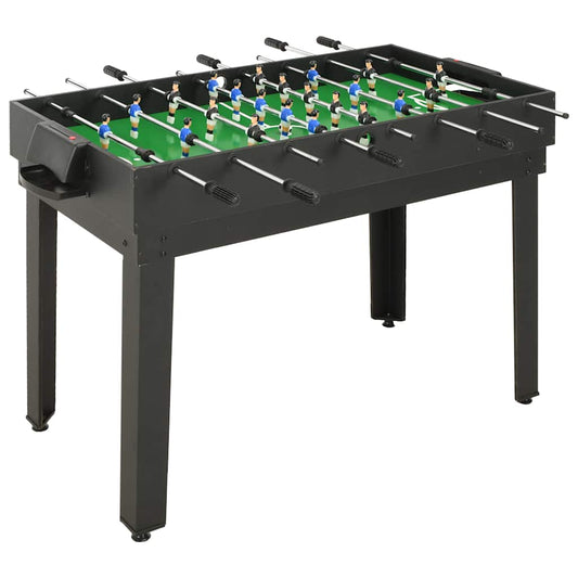91945 vidaXL 15-in-1 Multi Game Table 121x61x82 cm Black