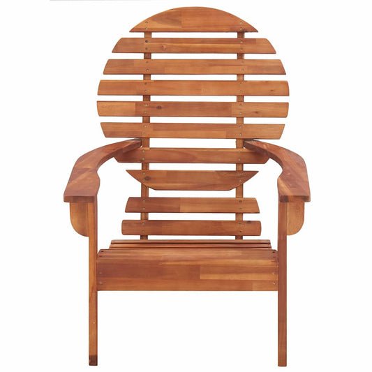 46321 vidaXL Adirondack Chair Solid Acacia Wood