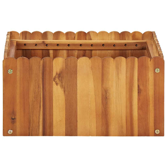 45921 vidaXL Garden Raised Bed 50x50x25 cm Solid Acacia Wood