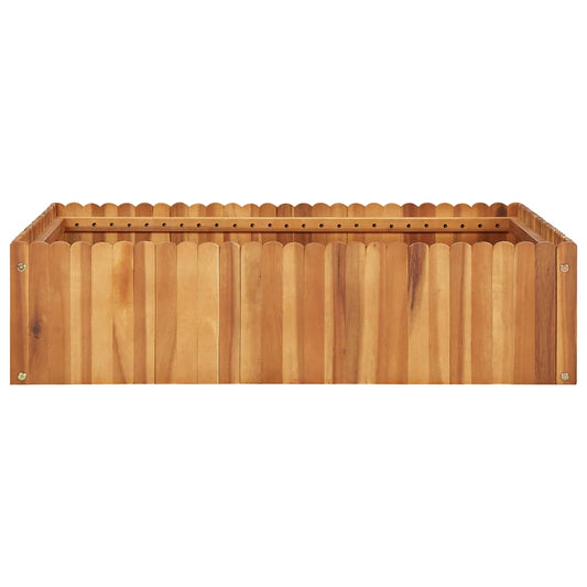 45922 vidaXL Garden Raised Bed 100x100x25 cm Solid Acacia Wood