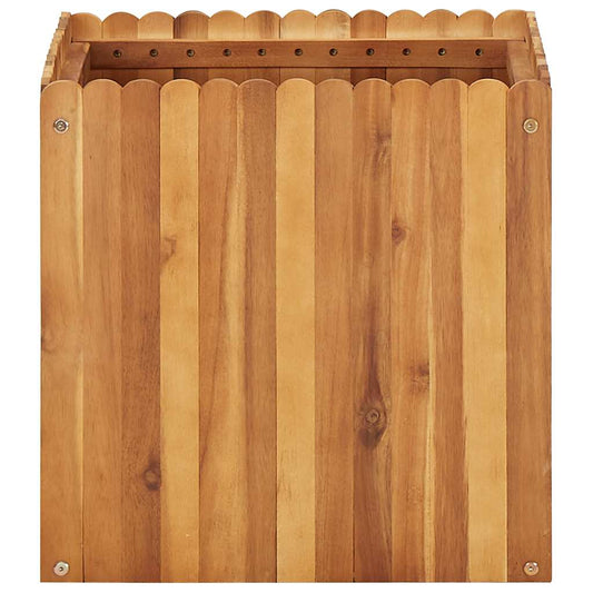 45927 vidaXL Garden Raised Bed 50x50x50 cm Solid Acacia Wood