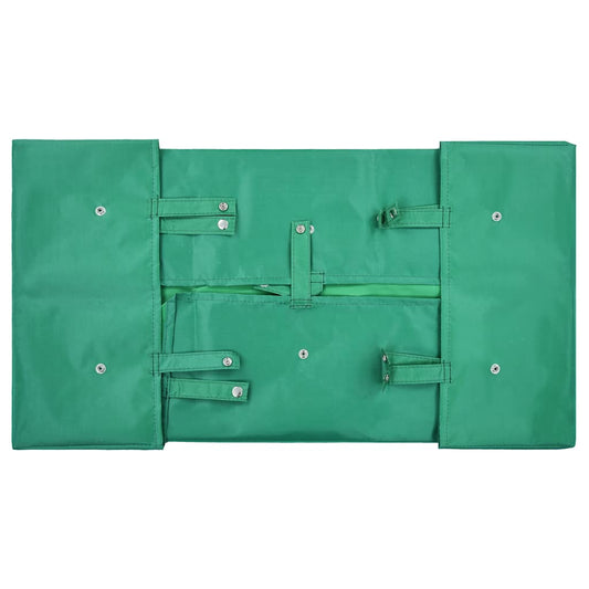 vidaXL Garden Cart Liner Green Fabric