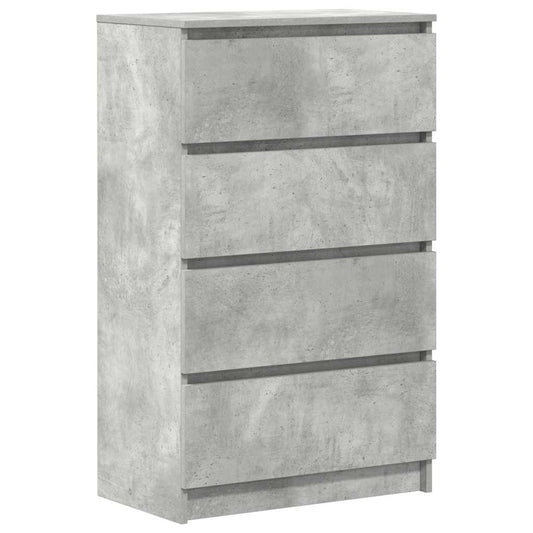 vidaXL Sideboard Concrete Grey 60x35x98.5 cm Engineered Wood