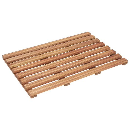 46574 vidaXL Bath Mats 2 pcs Solid Acacia Wood 56x37 cm