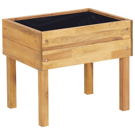 46585 vidaXL Raised Garden Planter 50x40x45 cm Solid Acacia Wood