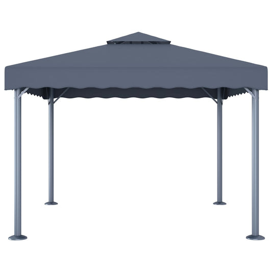 vidaXL Gazebo | Anthracite | Aluminium, Steel, Oxford Fabric | Large