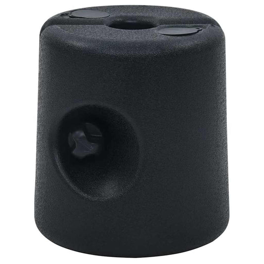 47689 vidaXL Gazebo Weights 4 pcs PE Black