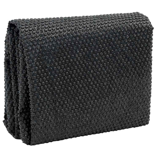 92156 vidaXL Pool Cover Black 381 cm PE