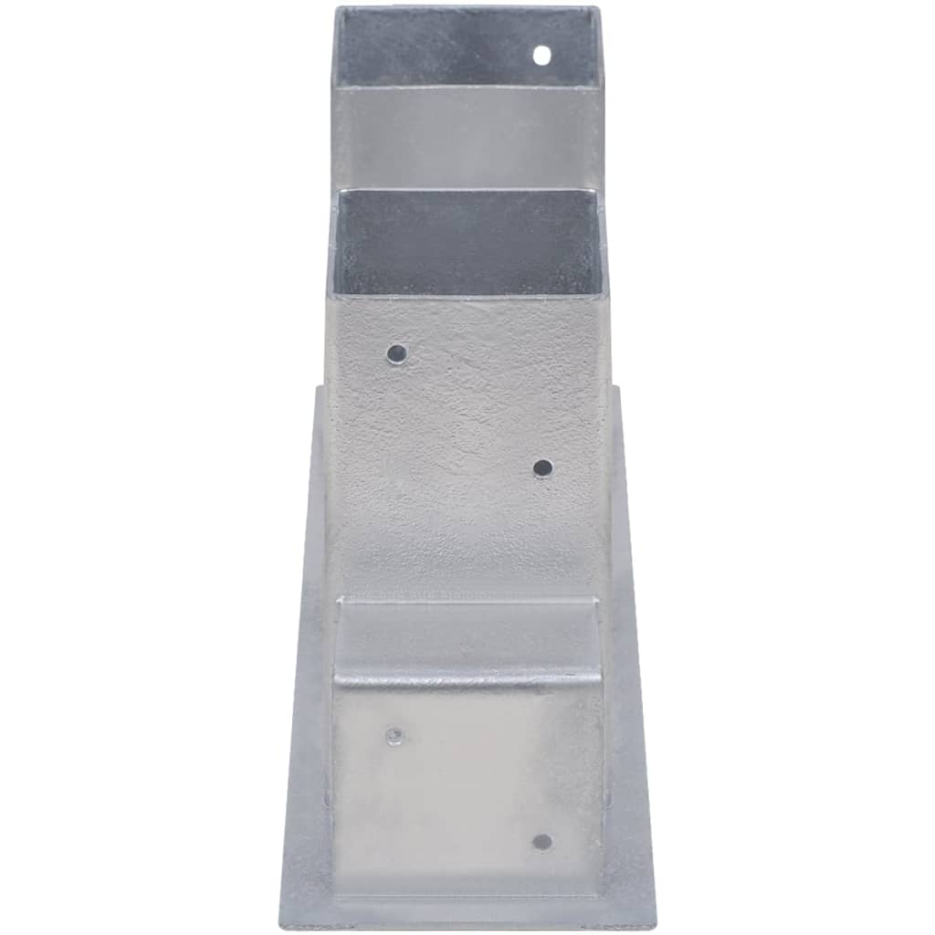 vidaXL Firewood Stacking Aids 12 pcs Steel Silver