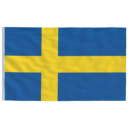 146065 vidaXL Sweden Flag 90x150 cm