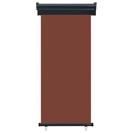 vidaXL Balcony Side Awning 85x250 cm Brown