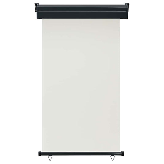 vidaXL Balcony Side Awning 105x250 cm Cream