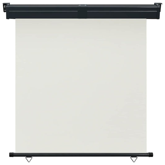 vidaXL Balcony Side Awning 165x250 cm Cream
