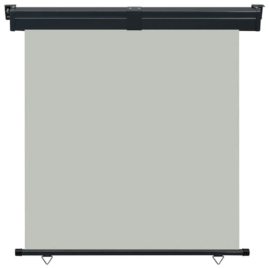 vidaXL Balcony Side Awning 165x250 cm Grey