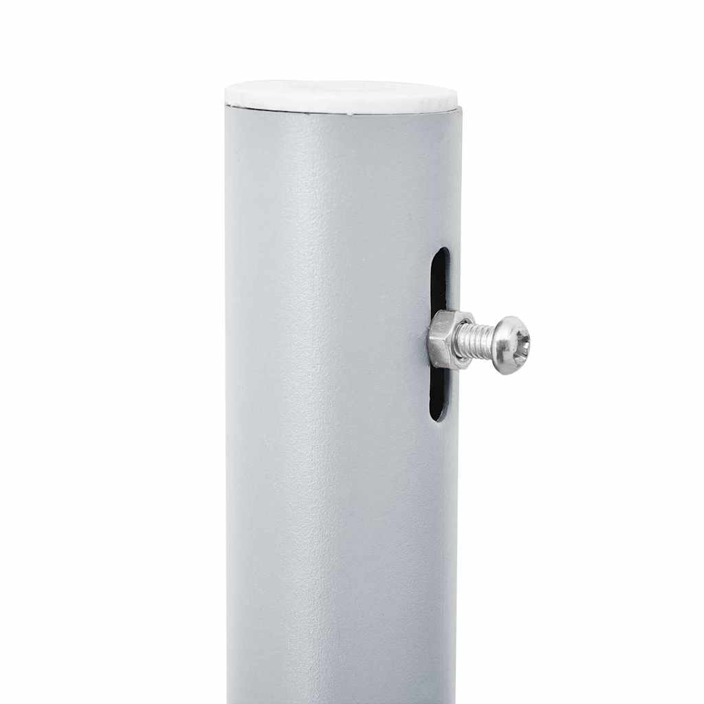 vidaXL Retractable Side Awning Cream 140x1000 cm
