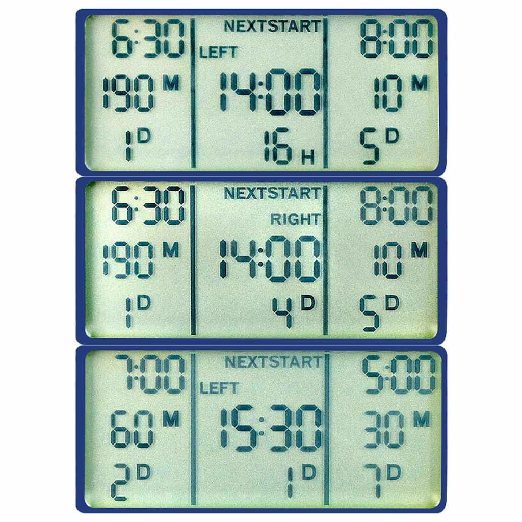 48039 vidaXL Automatic Digital Water Timer with Dual Outlet
