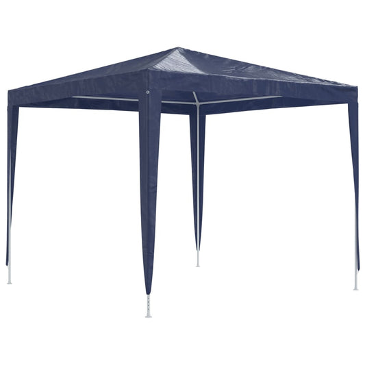 vidaXL Partytent | Blue | Polyethylene, Iron | Large | UV-resistant materials