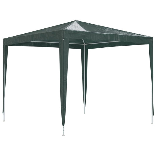 vidaXL Party Tent | Green | Polyethylene and Steel | 2.5x2.5m | Collapsible