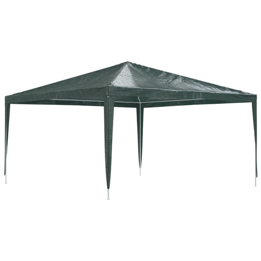 vidaXL Party Tent | Green | Polyethylene | 4x4 m | Portable | Party Tent