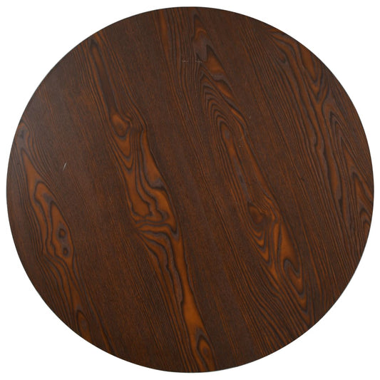 286425 vidaXL Bistro Table Dark Brown 80 cm MDF
