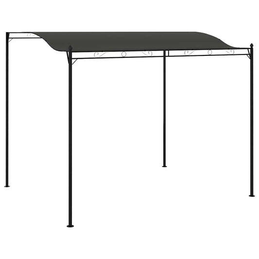 vidaXL Sunshade Awning 3x2.4 m Anthracite
