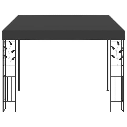48000 vidaXL Wall-mounted Gazebo 3x3x2,5 m Anthracite