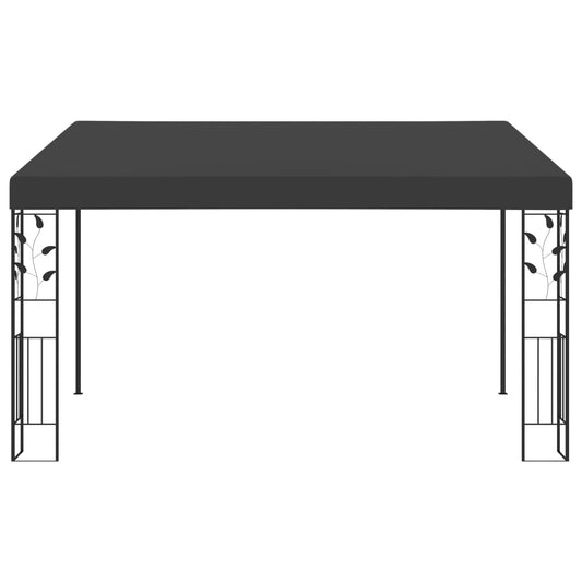 vidaXL Gazebo | Anthracite | Powder-Coated Steel | Large | Durable | Gazebo