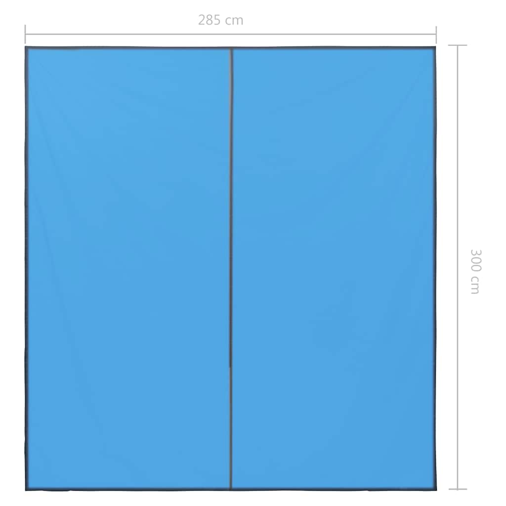 vidaXL Outdoor Tarp 3x2,85 m Blue