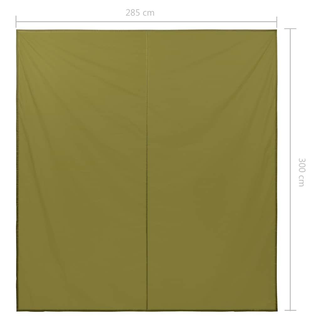 vidaXL Outdoor Tarp 3x2,85 m Green