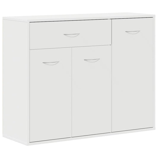 800675 vidaXL Sideboard White 88x30x70 cm Engineered Wood