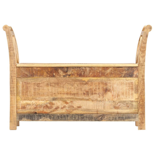 vidaXL Hall Bench | Brown | Solid Mango Wood | 103x33x72 | Entryway Bench