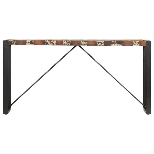 285949 vidaXL Console Table 150x35x76 cm Solid Reclaimed Wood