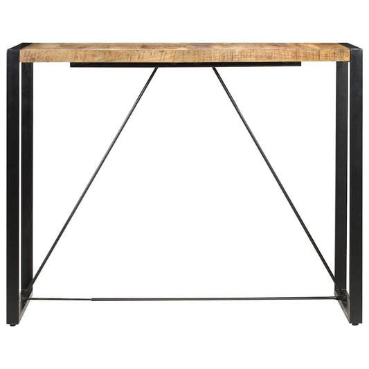 285957 vidaXL Bar Table 140x70x110 cm Solid Mango Wood
