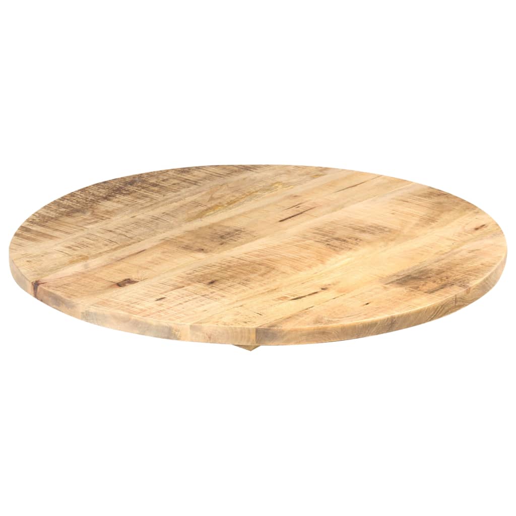 vidaXL Tabletop | Varied wood tones | Solid mango wood | 60 cm diameter