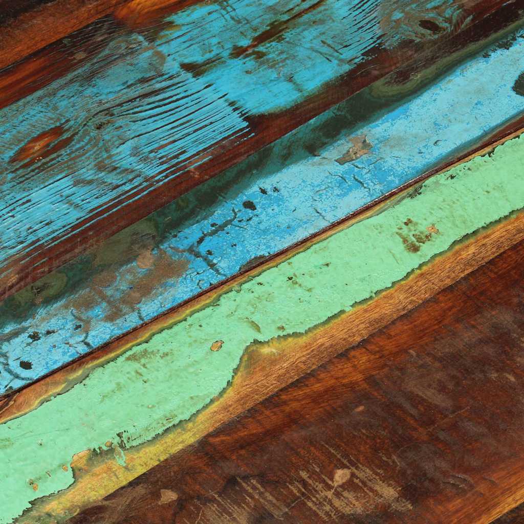 286038 vidaXL Round Table Top 60 cm 25-27 mm Solid Reclaimed Wood