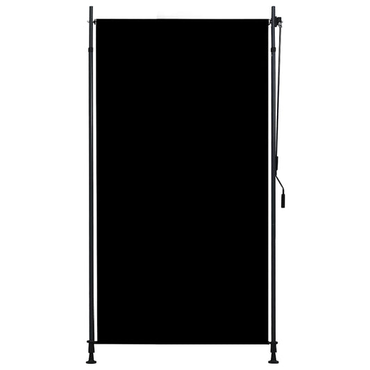 vidaXL Roller Blind | Anthracite | Polyester with PA coating | 120x270 cm