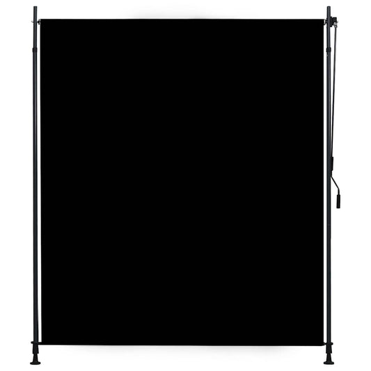 145938 vidaXL Outdoor Roller Blind 200x270 cm Anthracite