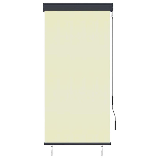 145953 vidaXL Outdoor Roller Blind 80x250 cm Cream