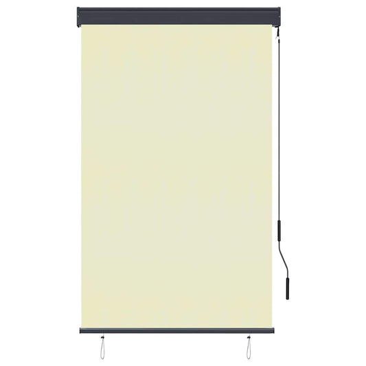 145959 vidaXL Outdoor Roller Blind 100x250 cm Cream
