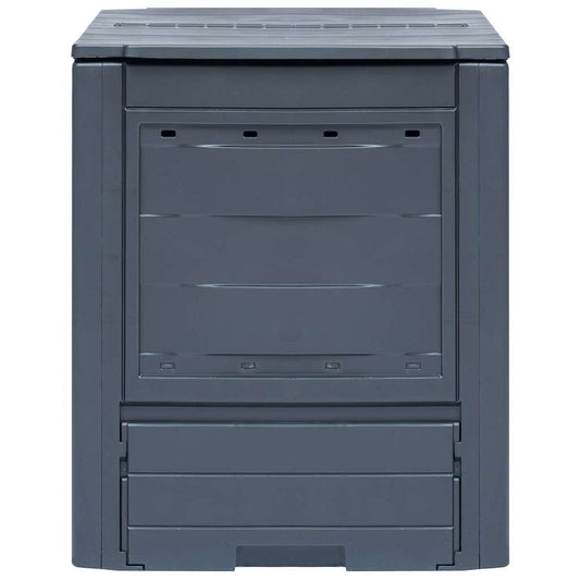 vidaXL Garden Composters 3 pcs Grey 60x60x73 cm 780 L