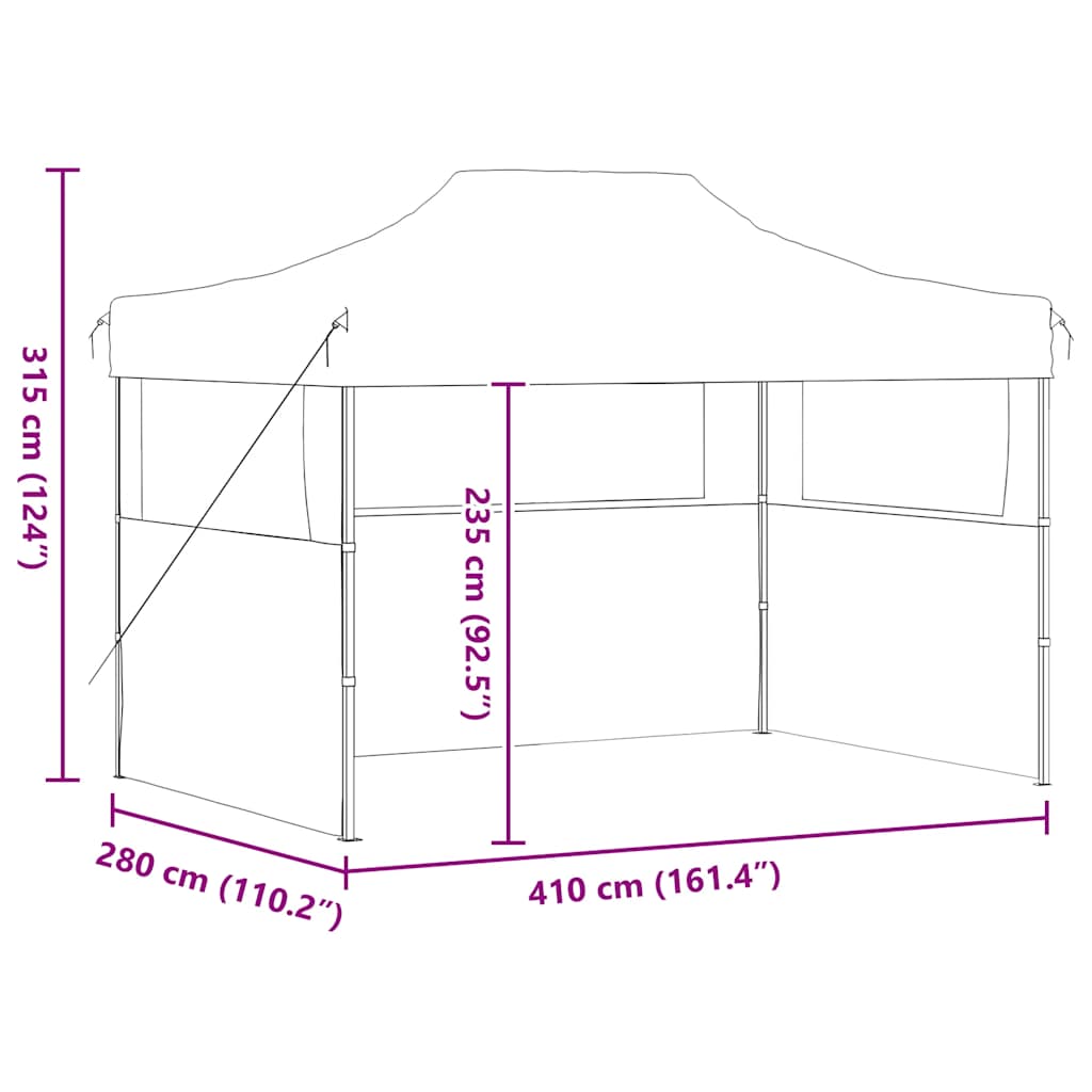 vidaXL Party Tent | Blue
