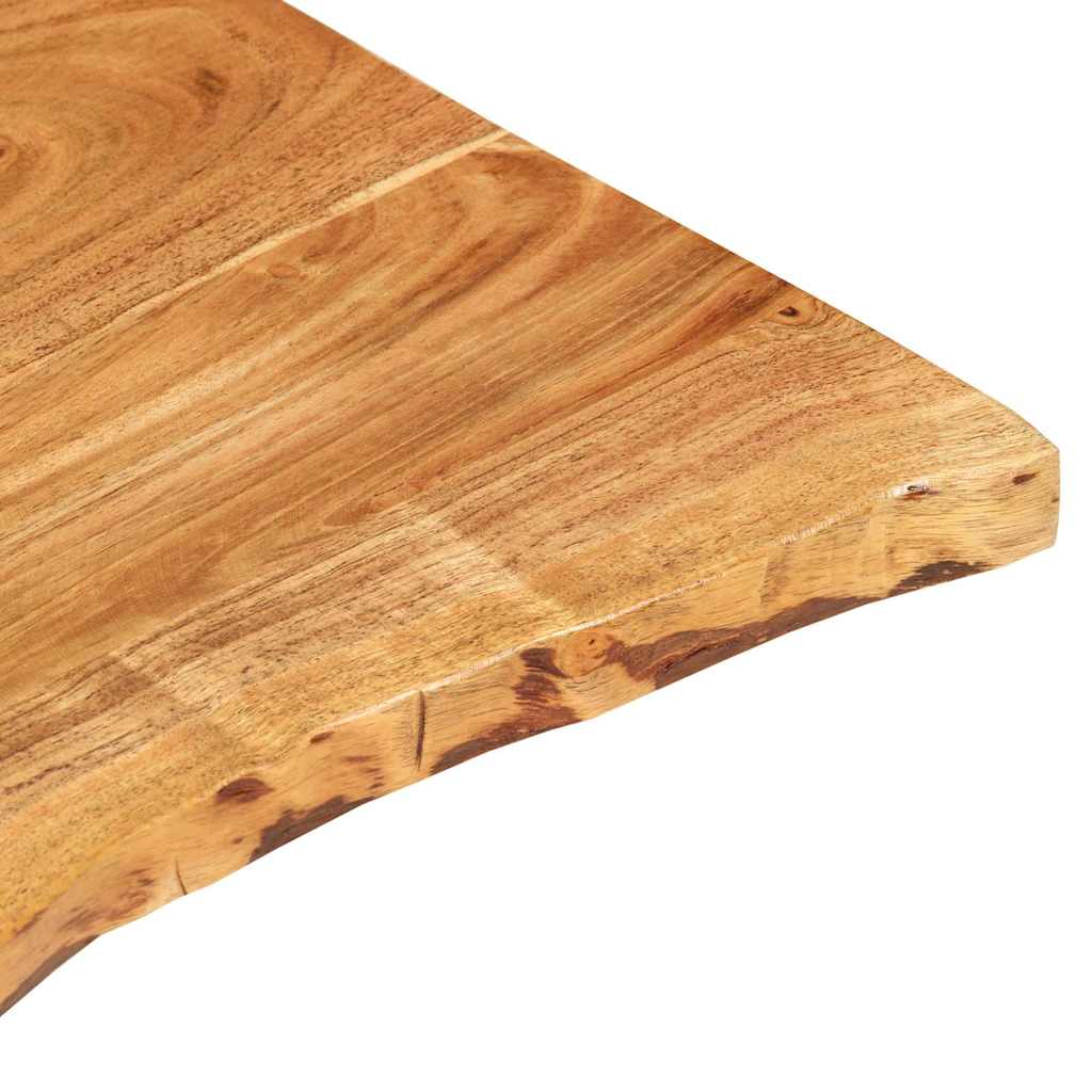 vidaXL Bathroom Vanity Top Solid Acacia Wood 58x52x2,5 cm