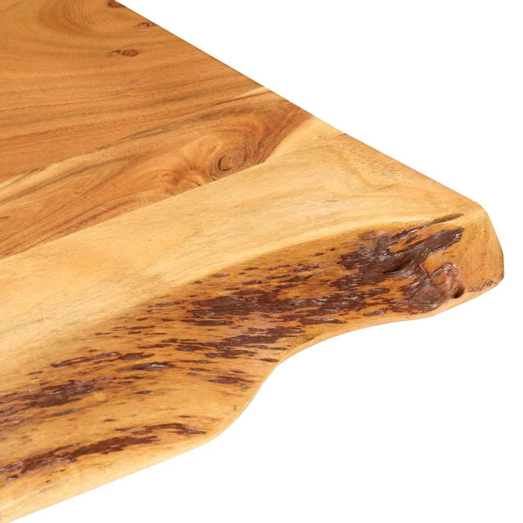 vidaXL Bathroom Vanity Top Solid Acacia Wood 80x52x3,8 cm